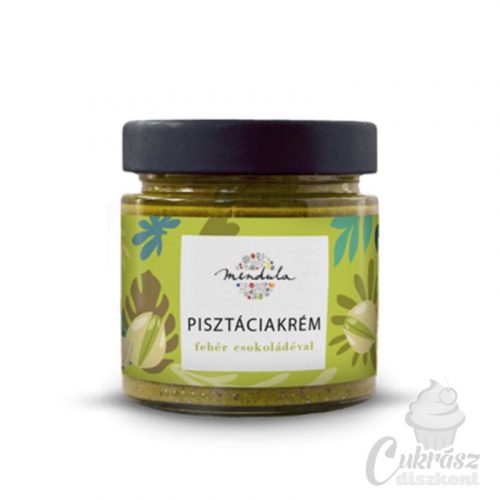 Mendula fehércsokis  pisztáciakrém 180g