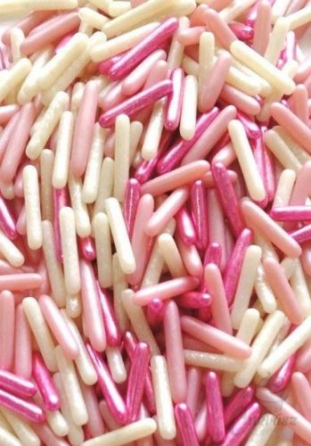 GY cukorgyöngy pink rods mix 200g