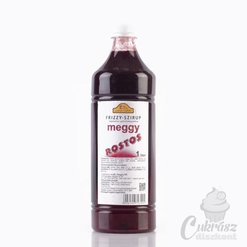 Frizzy  szirup meggy rostos 1l-es