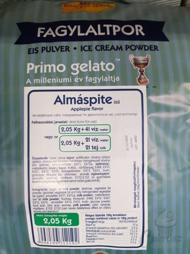 GE almáspite fagylaltpor 2.05kg-os