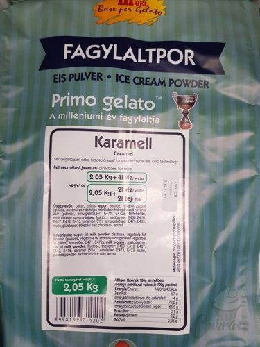 GE karamell fagylaltpor 2.05kg-os