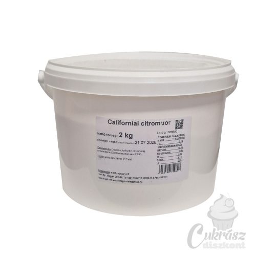 GEL citrompor kaliforniai 2kg-os