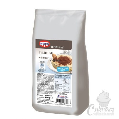 Dr.Oetker tiramisu krémpor 750g