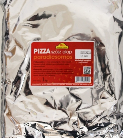 Pizzaszósz 1kg-os paradicsomos