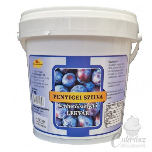 Szilvalekvár penyigei 1kg-os kenhető/süthető