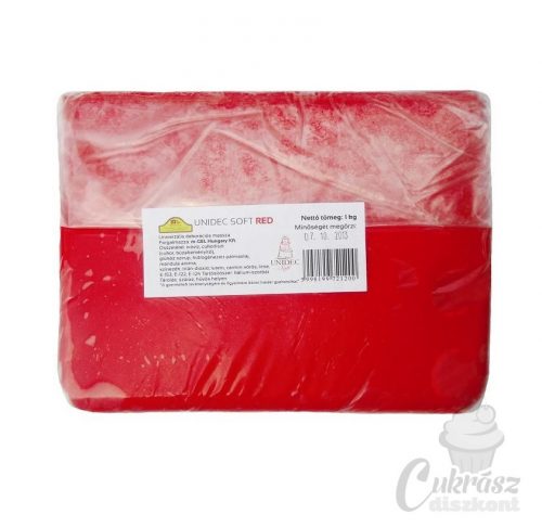 Unidec soft piros 1kg-os