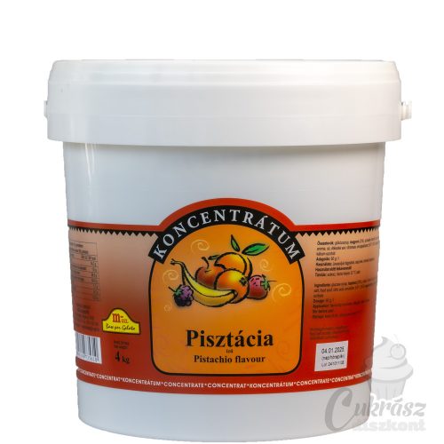 GEL pisztácia ízű koncentrátum 4kg old