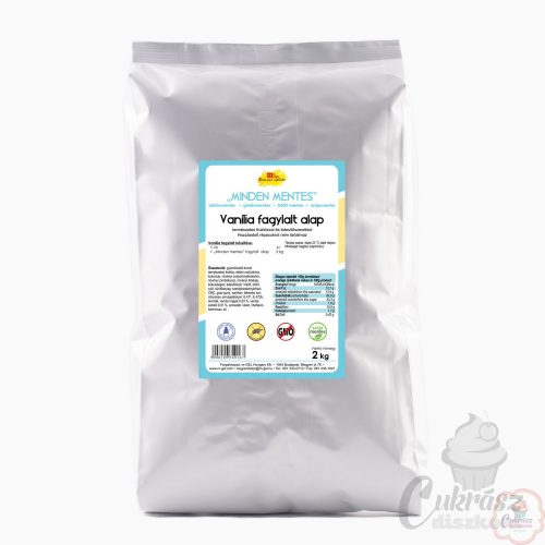 GE mindenmentes vanília fagyipor 2kg-os