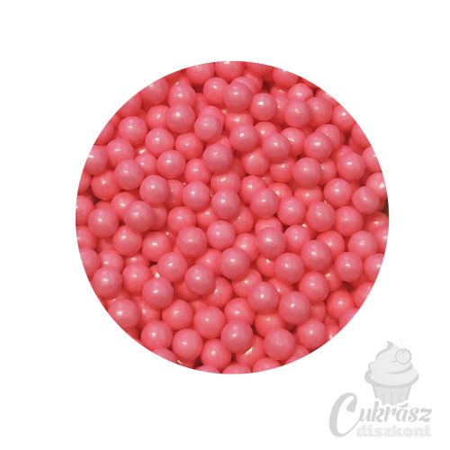 GY cukorgyöngy sixlet 7mm pink 200g