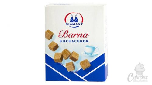 Barna nád kockacukor 500g-os