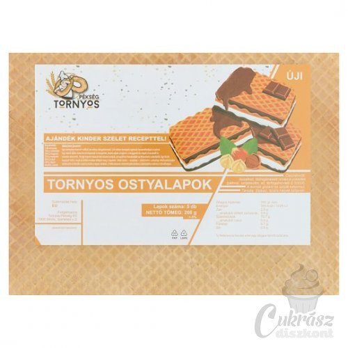 Tornyos ostyalap 200g