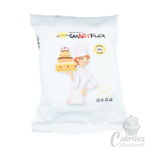 Smartflex Velvet tortaburkoló 250g fehér