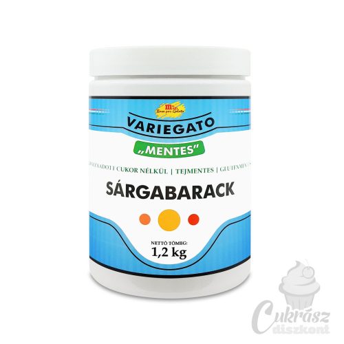 GEL MENTES vari. sárgabarack paszta 1,2kg