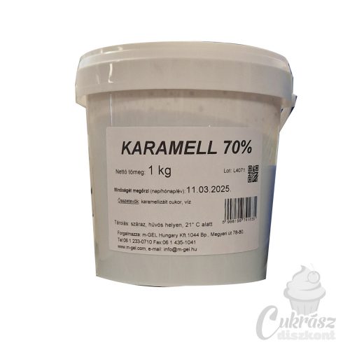 GEL karamell 70%-os 1kg-os