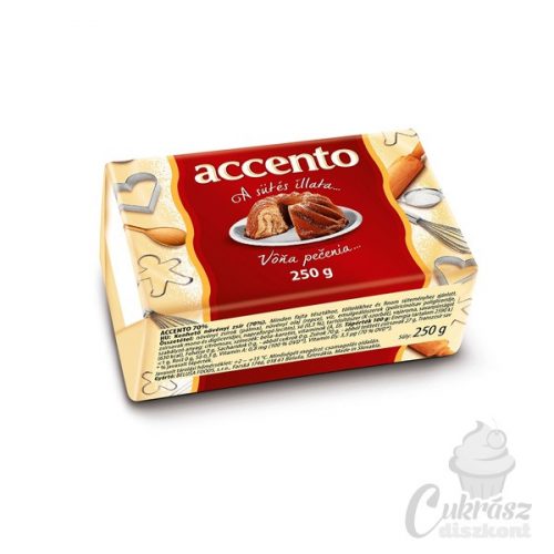 Margarin Accento sütő 250g-os TEJMENTES