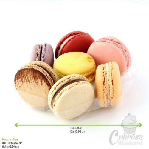 Müa macaron doboz 7db-nak