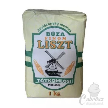 Búzafinomliszt 1kg-os Tótkomlósi