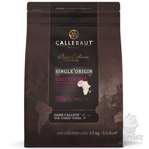 Callebaut Sao Thomé 70%-os étcsokoládé 2,5kg