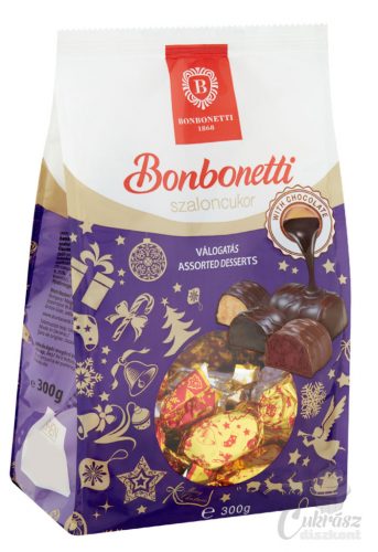 Szaloncukor válogatás 300g Bonbonetti