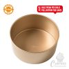 IT kuglóf forma 2 talppal 20,5*10cm rose gold