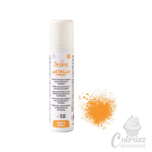 IT Decora ételfesték spray metál narancs 75ml