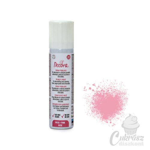 IT Decora ételfesték spray metál pink 75ml