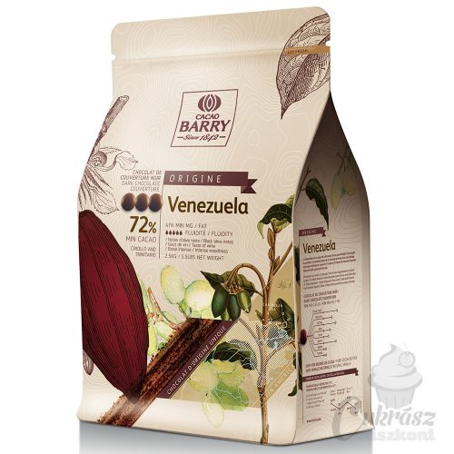 Cacao Barry Venezuela 72,2% étcsokoládé 1kg