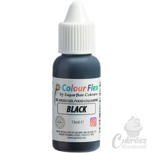 NL SF Colourflex ételfesték fekete 15ml