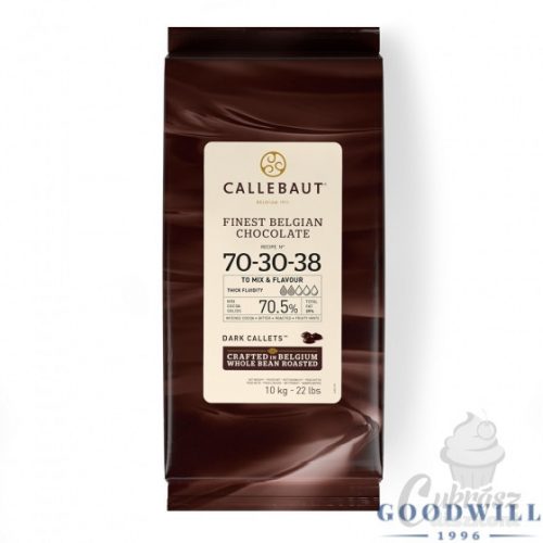Étcsokoládé lédig 70% Callebaut 10kg-os