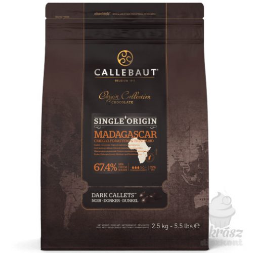 Callebaut Madagaszkár 67,4% 2,5kg