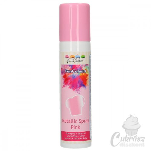 NL FC ételfesték spray metál pink 100ml