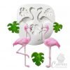 D szilikon forma flamingok 101*99*11mm