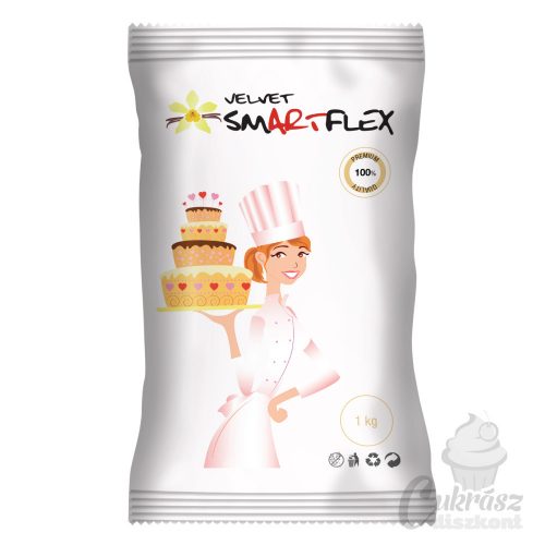 Smartflex Velvet tortaburkoló 1kg-os  vanília